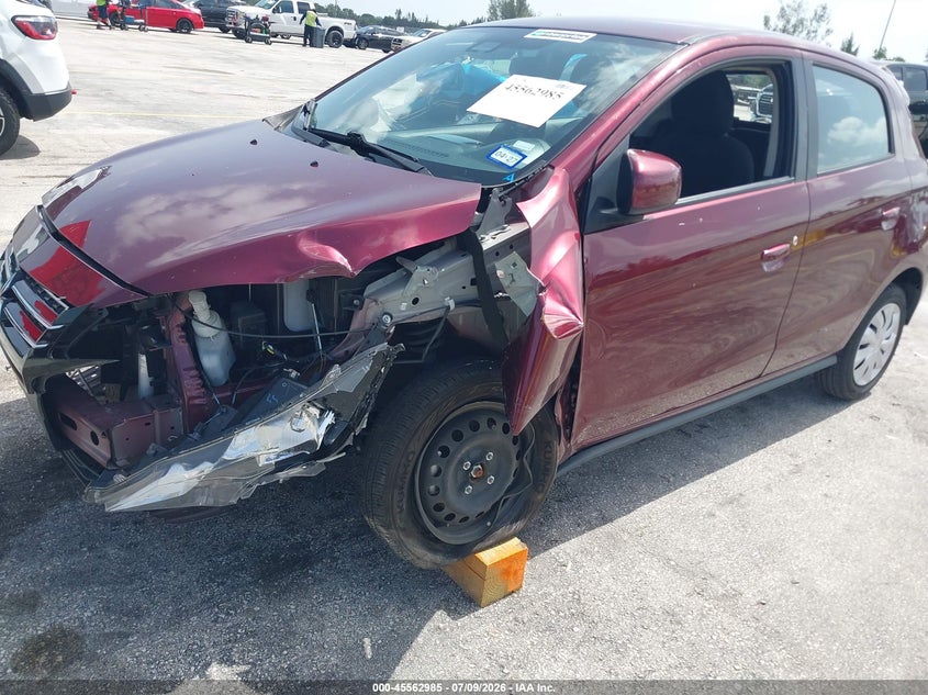 2024 Mitsubishi Mirage Es/Le VIN: ML32AUHJ7RH010505 Lot: 45562985
