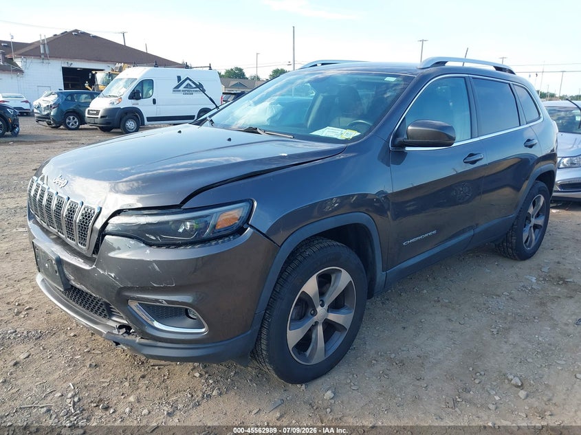 2020 Jeep Cherokee, Front End, IAAI, VIN 1C4PJMDX2LD532924 — photo 2