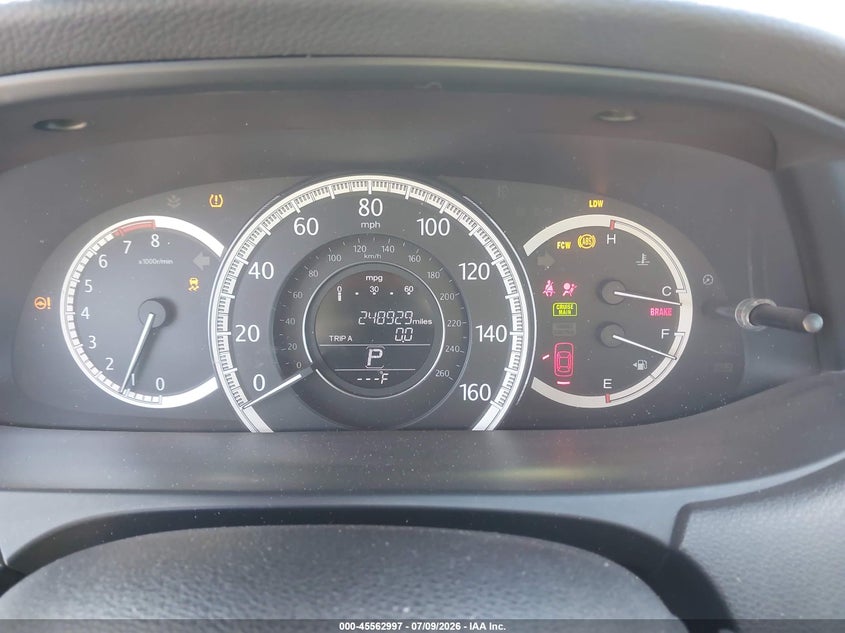 2014 HONDA ACCORD auction photo 7
