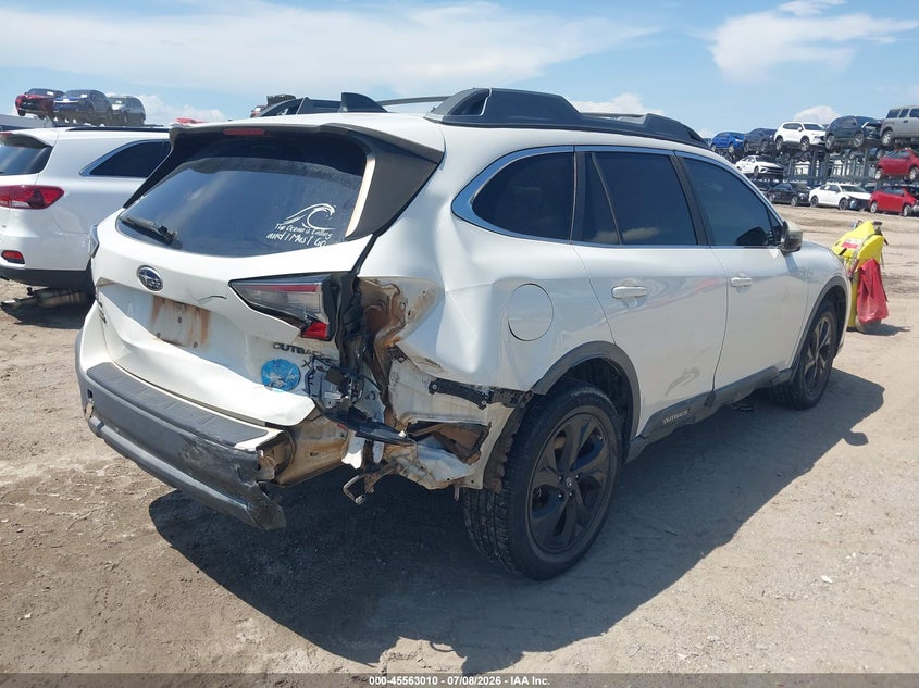 Vin: 4s4btgkdxl3165013, lot: 46061339, subaru outback onyx edition xt 20204