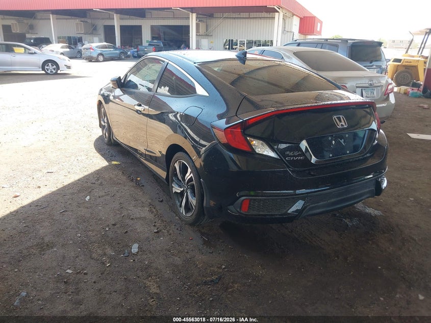 2018 HONDA CIVIC VIN 2HGFC3B9XJH357280 nuotrauka 3