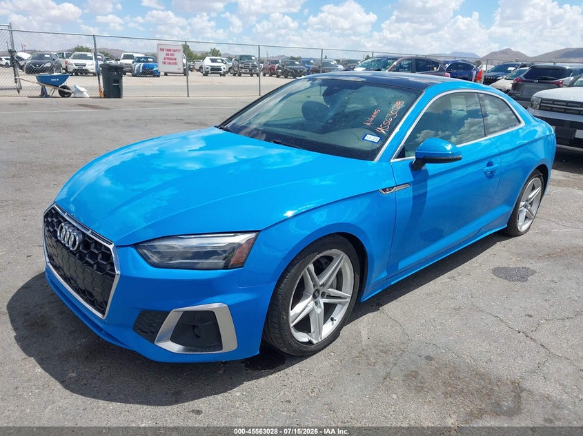 2022 AUDI A5 auction photo 2