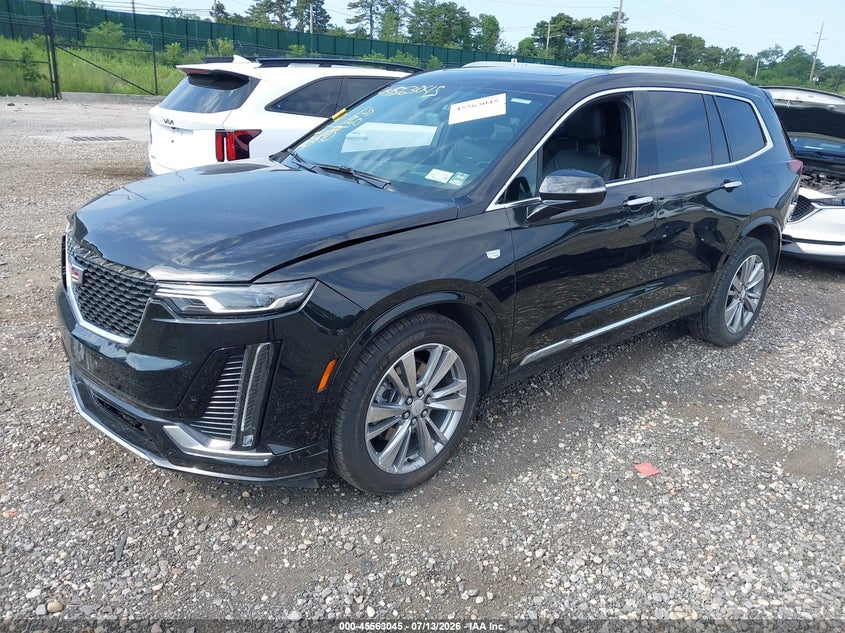 Vin: 1gykpdrs2pz119748, lot: 46061374, cadillac xt6 awd premium luxury 20232