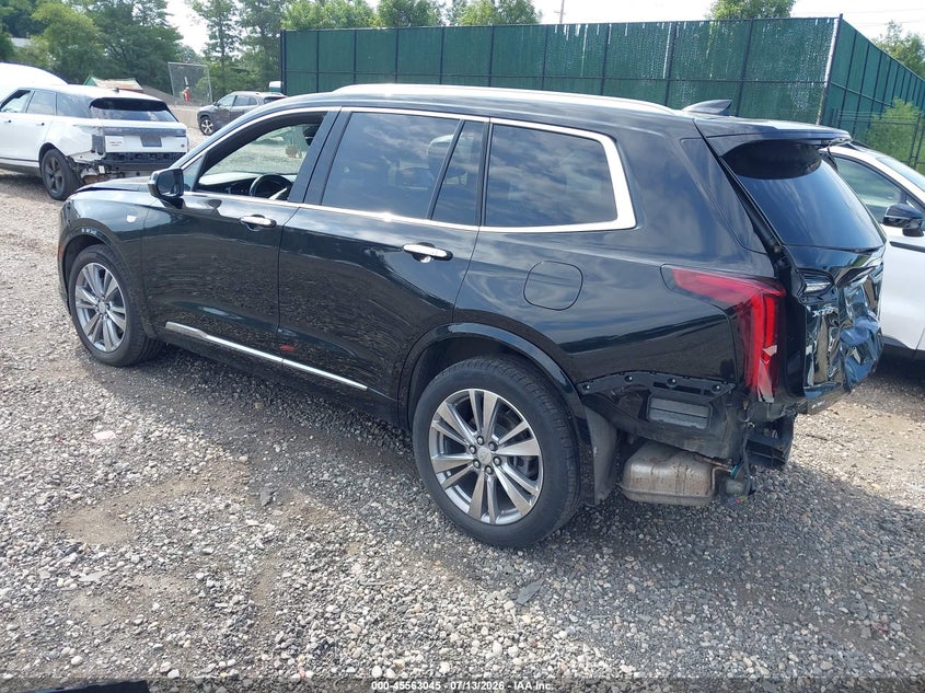 Vin: 1gykpdrs2pz119748, lot: 46061374, cadillac xt6 awd premium luxury 20233