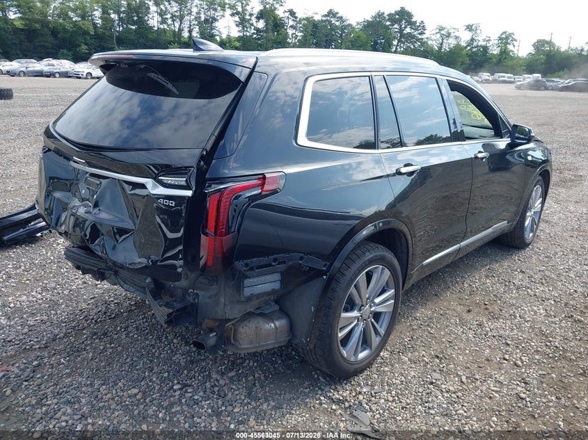 Vin: 1gykpdrs2pz119748, lot: 46061374, cadillac xt6 awd premium luxury 20234
