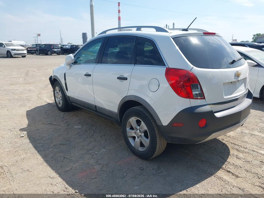 Vin: 3gnal2ek3fs528710, lot: 46061391, chevrolet captiva sport fleet ls 20153