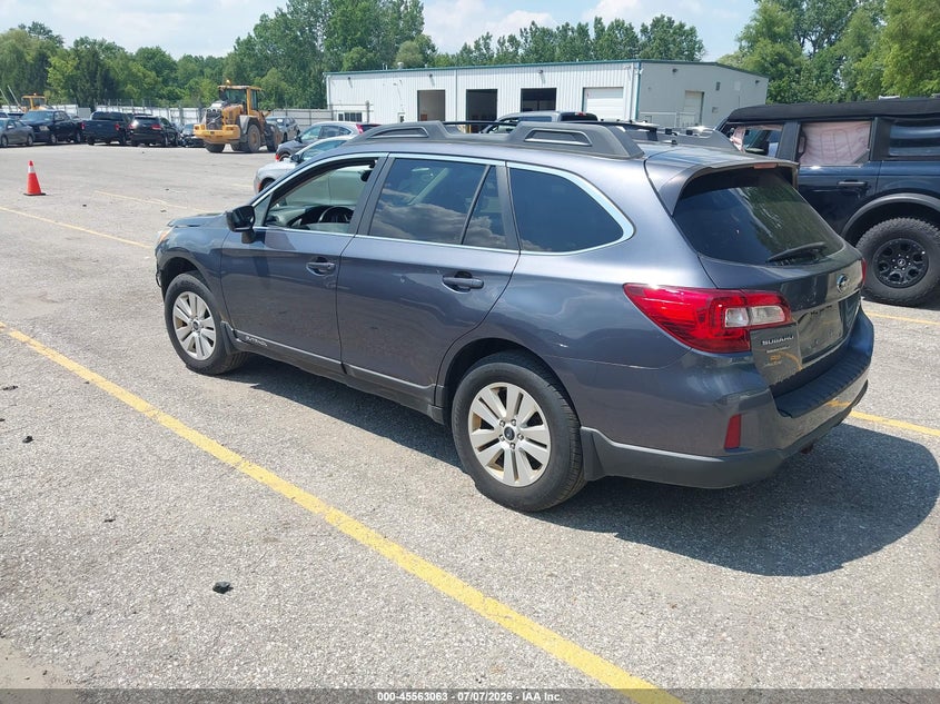 Vin: 4s4bsbdc2f3356360, lot: 46061392, subaru outback 2.5i premium 20153