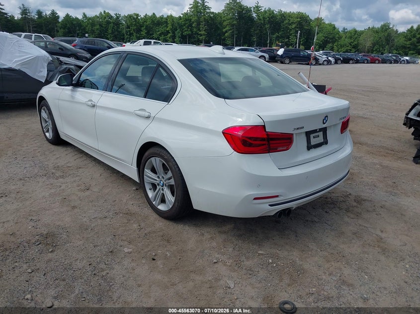 Vin: wba8d9c56ja607550, lot: 46061399, bmw 330i xdrive 20183