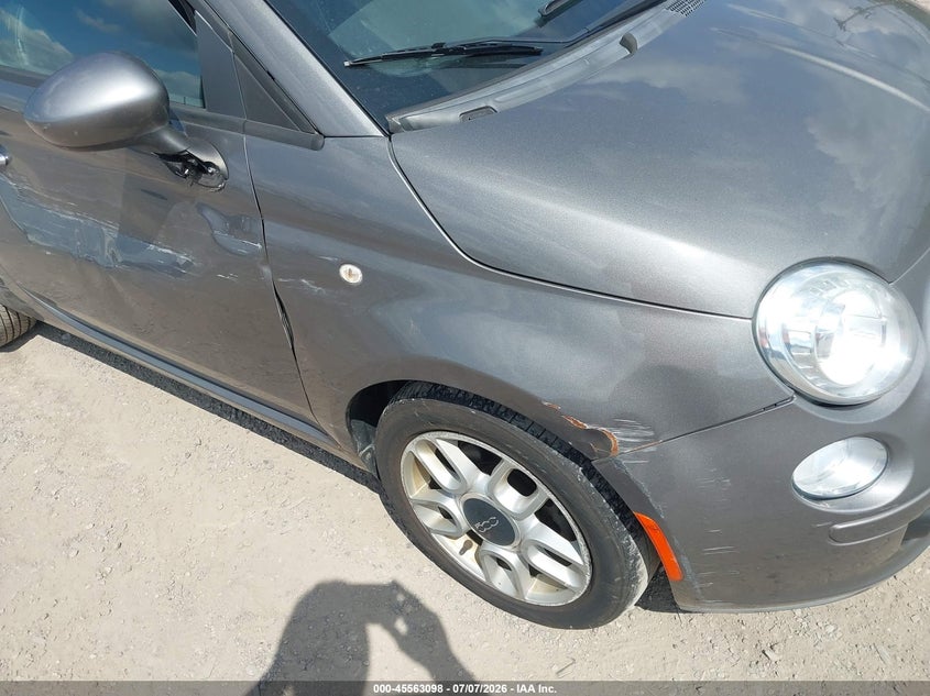 2013 Fiat 500 Pop VIN: 3C3CFFAR2DT688737 Lot: 45563098