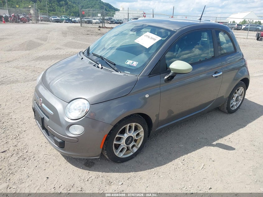 2013 FIAT 500 HATCHBACK 1.4L I-4 VVT, 101HP