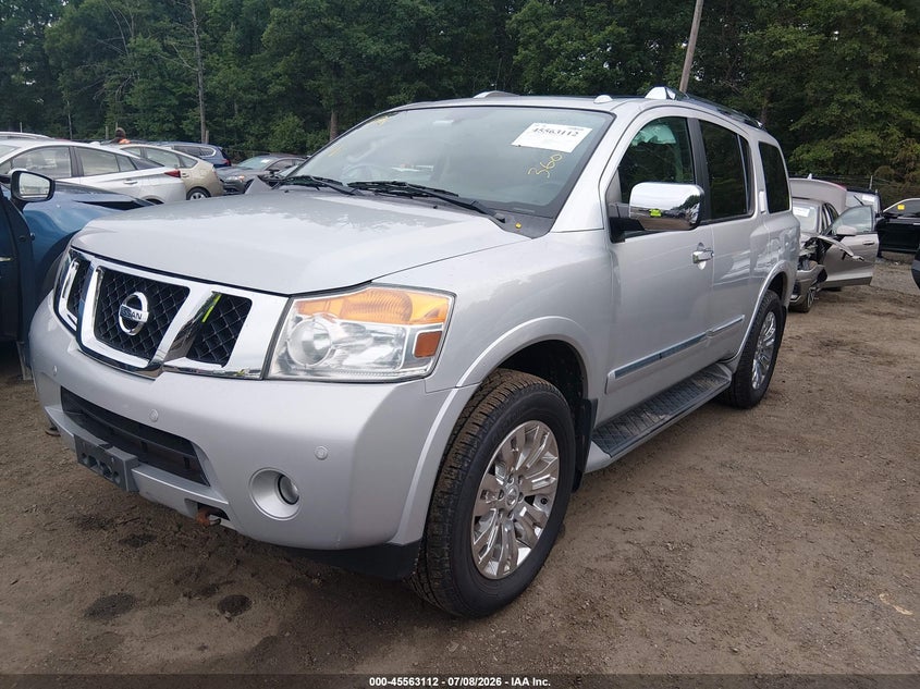 2015 Nissan Armada, Ходовая, IAAI, VIN 5N1AA0NE8FN610340 — фото 2