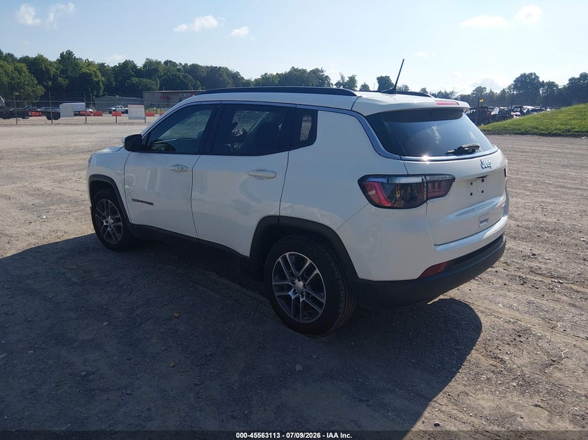 Vin: 3c4njcbb8lt169466, lot: 46061442, jeep compass sun and wheel fwd 20203