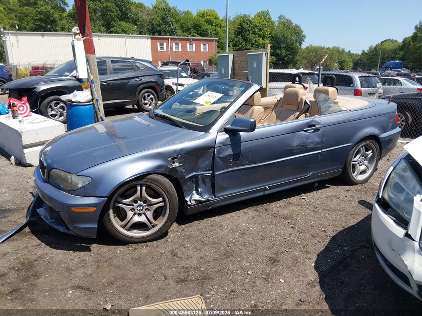 BMW 330CI 2005 VIN WBABW53425PL51765