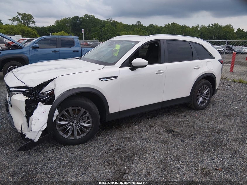 2025 Mazda CX-90, Front End, IAAI, VIN JM3KKAHD7S1194594 — photo 2