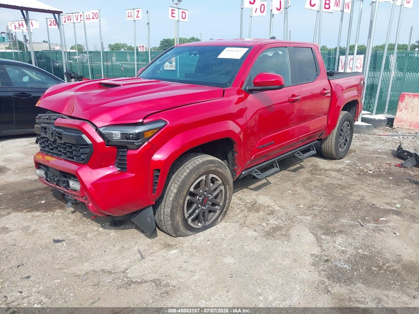 2024 Toyota Tacoma, Удар спереди, IAAI, VIN 3TYLB5JN9RT044009 — фото 2