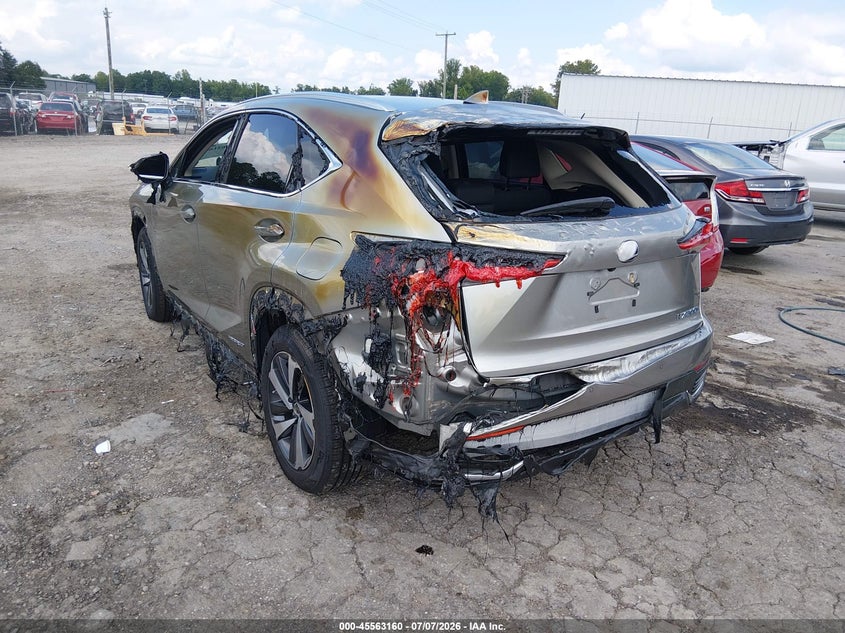 Vin: jtjbjrbz2k2110638, lot: 46061489, lexus nx 300h 20193