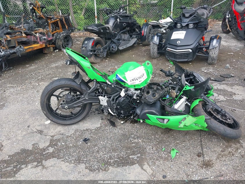 2026 Kawasaki Ex650 P VIN: ML5EXEP11TDAG9377 Lot: 45563183