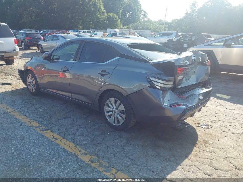 2020 NISSAN SENTRA auction photo 3