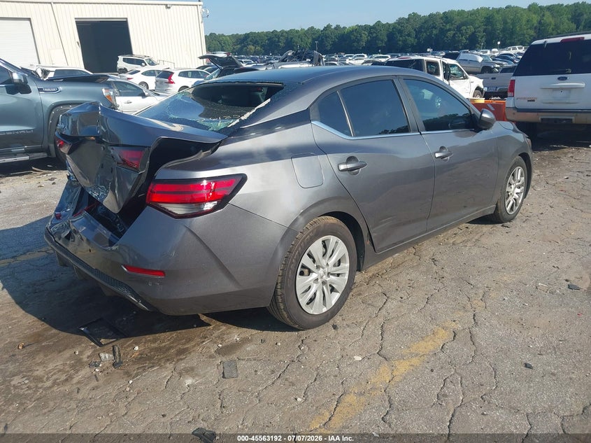 2020 NISSAN SENTRA auction photo 4
