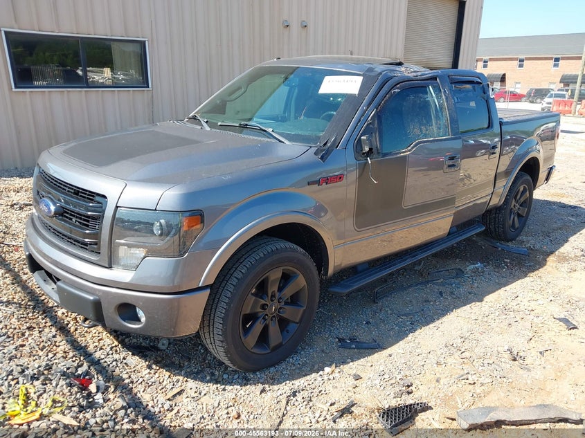 2013 Ford F-150, Крыша, IAAI, VIN 1FTFW1ET2DFB49420 — фото 2