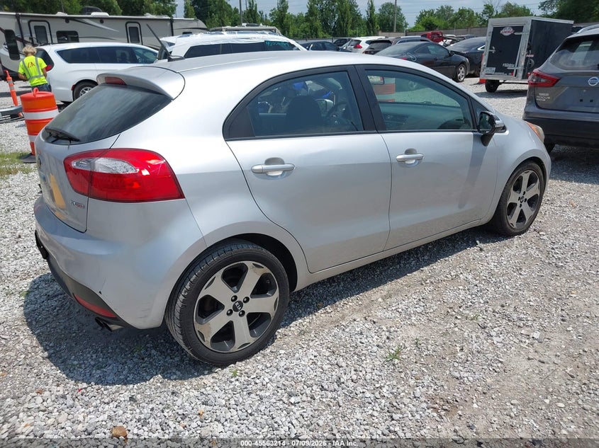 KIA RIO 2013 VIN KNADN5A39D6233531