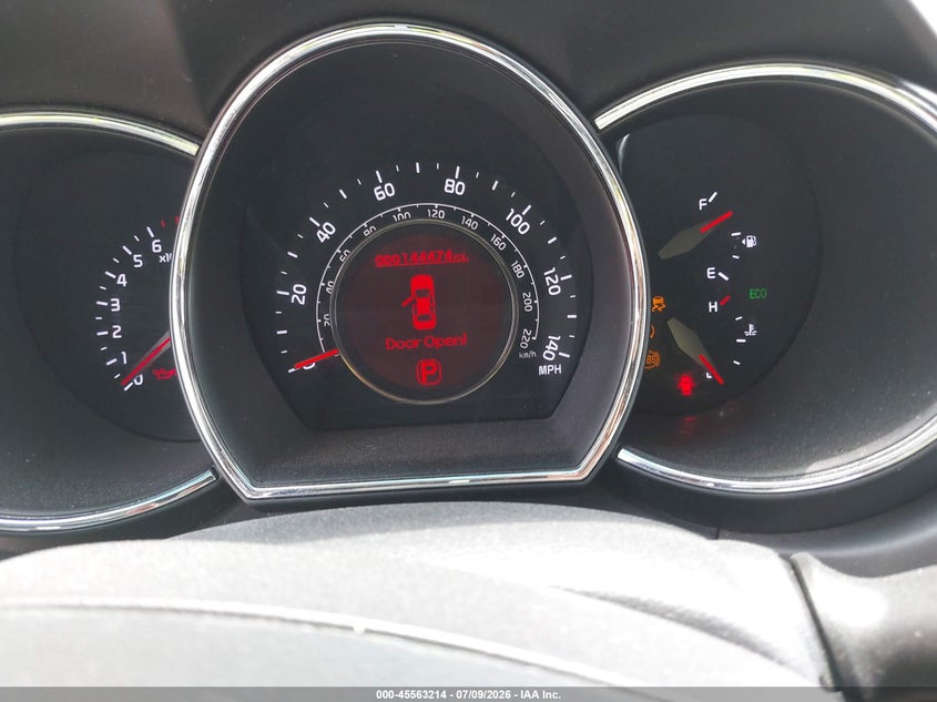 KIA RIO 2013 VIN KNADN5A39D6233531