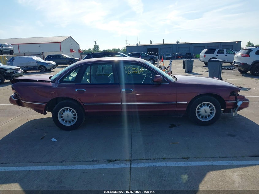 1996 Ford Crown Victoria Lx VIN: 2FALP74W4TX128687 Lot: 45563222