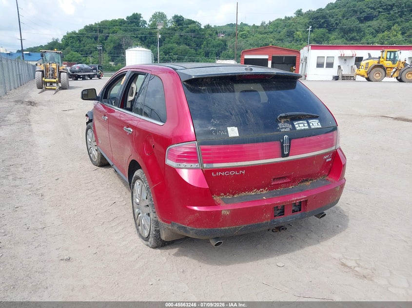 Vin: 2lmdj8jcxabj02797, lot: 46061575, lincoln mkx 20103