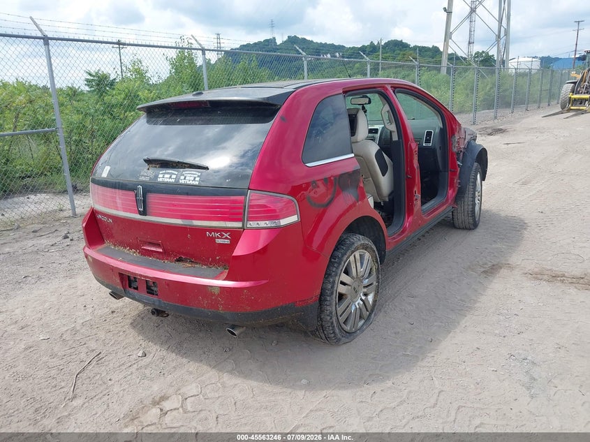 Vin: 2lmdj8jcxabj02797, lot: 46061575, lincoln mkx 20104