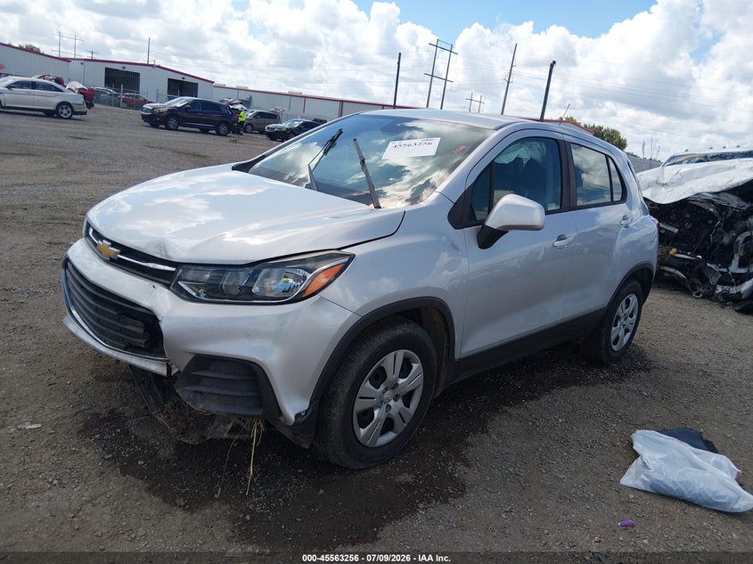 2018 Chevrolet Trax, Удар спереду, IAAI, VIN 3GNCJKSB7JL271766 — фото 2