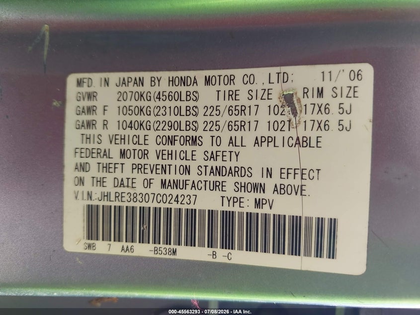 AtlanticExpress - Honda CR-V