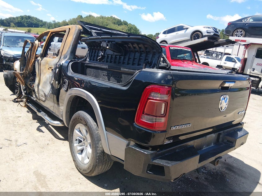 Vin: 1c6srfjt0ln242344, lot: 46061624, ram 1500 laramie  4x4 5'7 box 20203