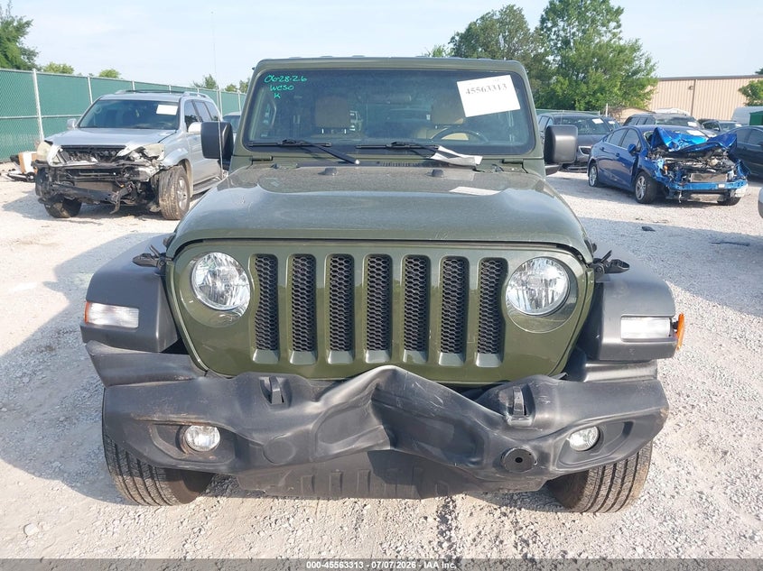 2022 Jeep Wrangler Sport S 4X4 VIN: 1C4GJXAGXNW109599 Lot: 45563313