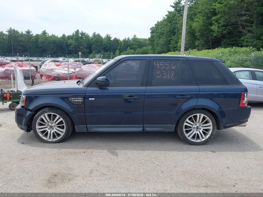 2012 Land Rover Range Rover Sport Hse VIN: SALSK2D42CA756237 Lot: 45563318