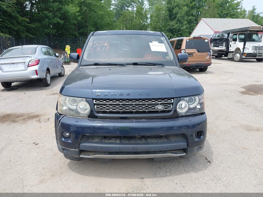 2012 Land Rover Range Rover Sport Hse VIN: SALSK2D42CA756237 Lot: 45563318