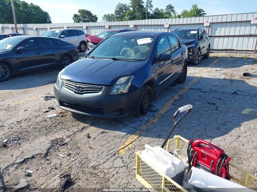 2011 Nissan Sentra, Left Side, IAAI, VIN 3N1AB6AP3BL656196 — photo 2