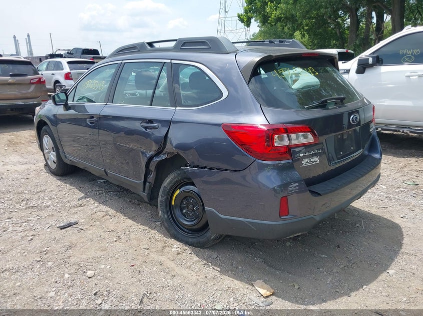 Vin: 4s4bsbac1f3341448, lot: 46061672, subaru outback 2.5i 20153