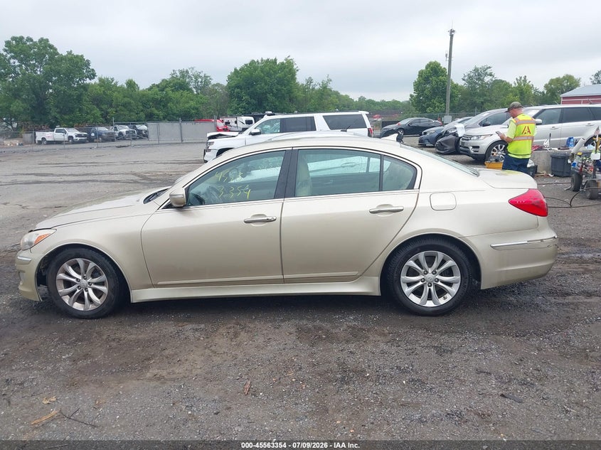 2012 Hyundai Genesis 3.8 VIN: KMHGC4DD5CU188632 Lot: 45563354