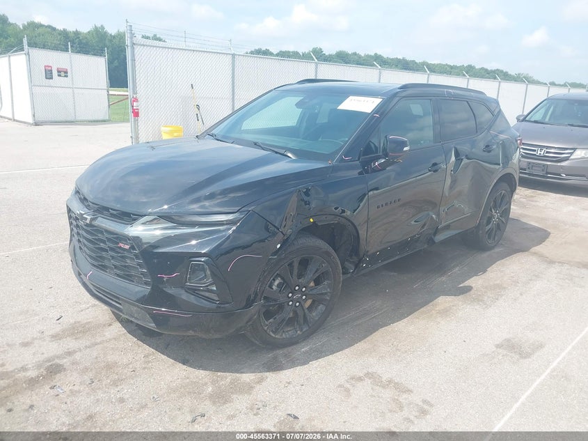 2021 Chevrolet Blazer, Left Side, IAAI, VIN 3GNKBERS2MS560208 — photo 2