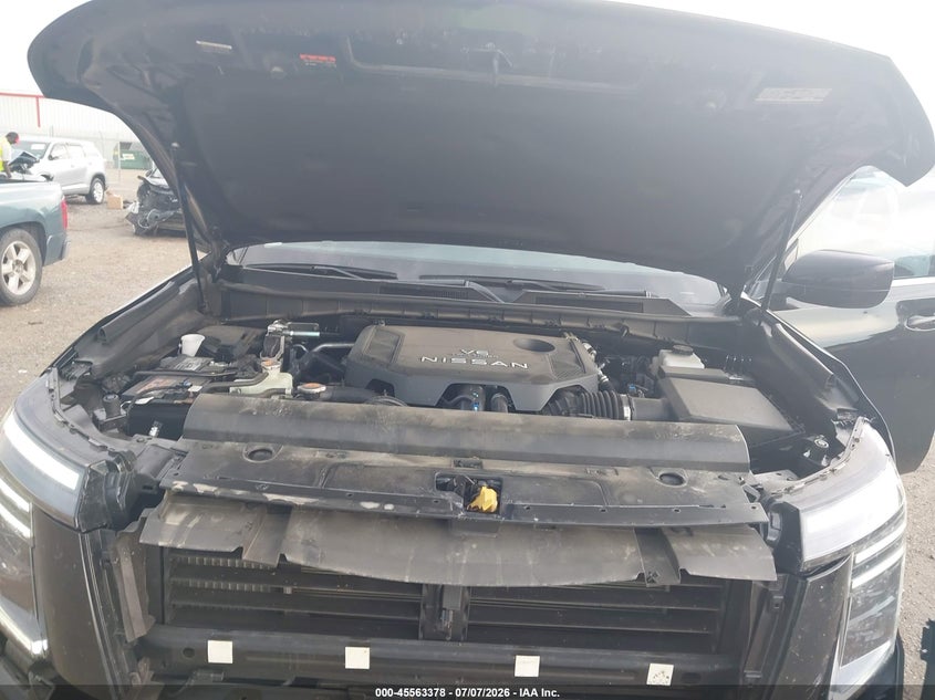 2025 Nissan Armada Sv 2Wd VIN: JN8AY3AD0S9301581 Lot: 45563378
