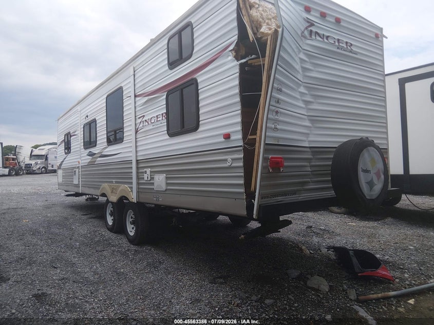 2011 CROSSROADS ZINGER ZT328S auction photo 3