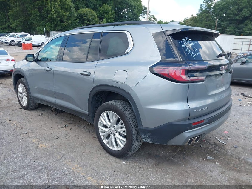 Vin: 1gkenkksxrj239150, lot: 46061730, gmc acadia fwd elevation 20243