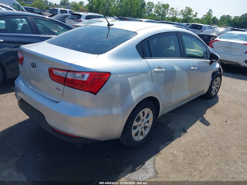 Vin: knadm4a34h6105264, lot: 46061742, kia rio lx 20174