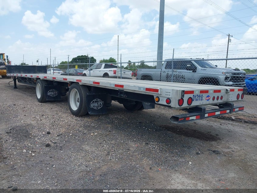 2024 UTILITY TRAILER MFG FLATBED auction photo 3