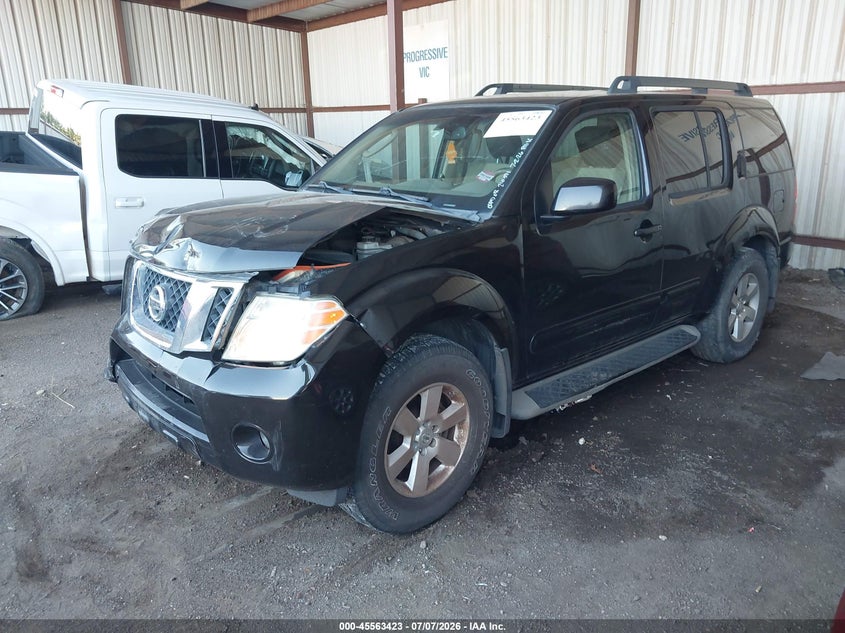 2011 Nissan Pathfinder, Front End, IAAI, VIN 5N1AR1NB6BC604997 — photo 2