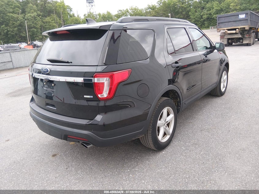 Vin: 1fm5k8bh1jgc45315, lot: 46061755, ford explorer 20184
