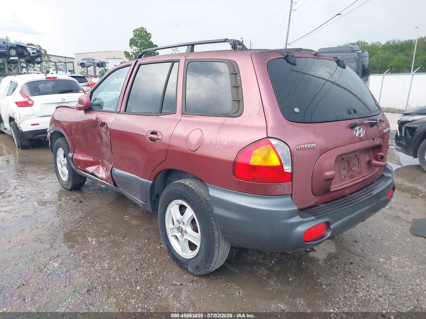 2003 HYUNDAI SANTA FE auction photo 3