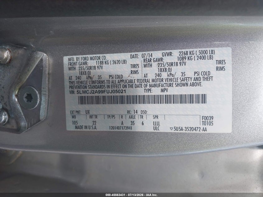 AtlanticExpress - Lincoln MKC