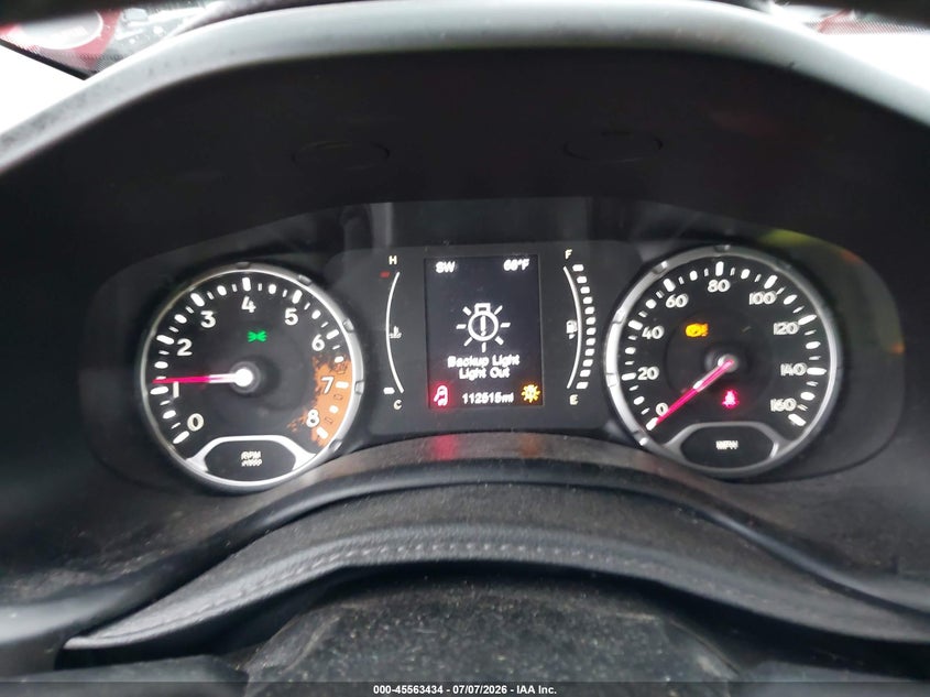 2015 Jeep Renegade Latitude VIN: ZACCJBBH0FPB89504 Lot: 45563434