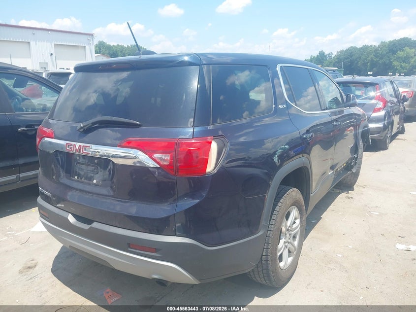 Vin: 1gkknkla7hz152914, lot: 46061772, gmc acadia sle-1 20174